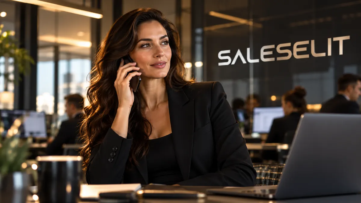 Telemarketing kiszervezés: SALESELIT értékesítő telefonos megkeresés közben